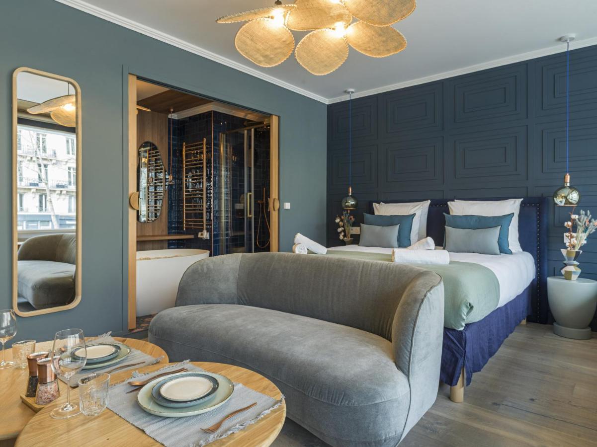 Ferienwohnung The Blue Alma Eiffel Tower Paris Exterior foto